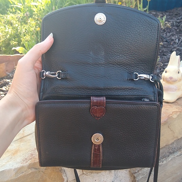 Brighton Leather Nepal Organizer Crossbody Bag RETAIL $310 - Picture 4 of 13